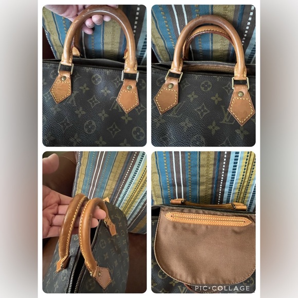 Authentic Louis Vuitton Monogram canvas Speedy 30 - Picture 13 of 14